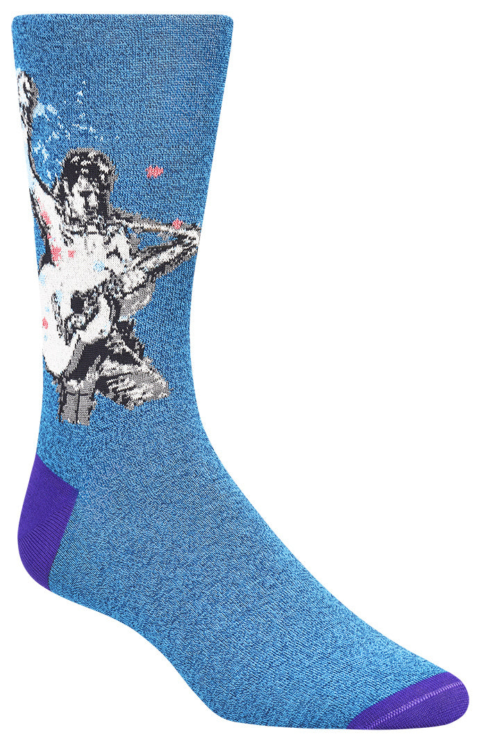 Bugatchi Socks - ELVIS MID-CALF SOCKS Teal