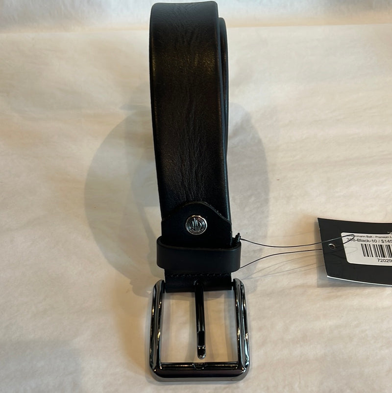 Lindenmann Belt - Premium Leather - Black368