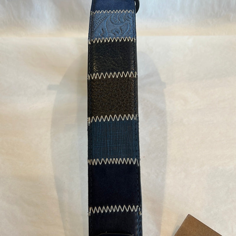 Lindenmann Belt - Premium Leather - Navy