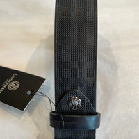 Lindenmann Belt - Leather Black Textured