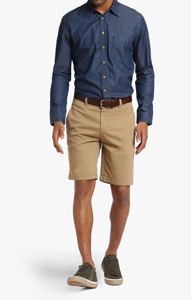 34 Heritage - Nevada Shorts - Khaki Twill