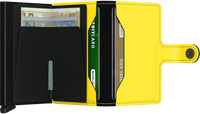 Secrid - Mini Wallet Matte Black and Yellow