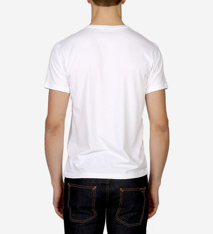 Patrick Assaraf - ICONIC T-SHIRT V Neck - White