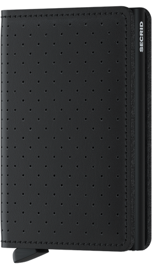 Secrid - Slim Wallet Perforated Black