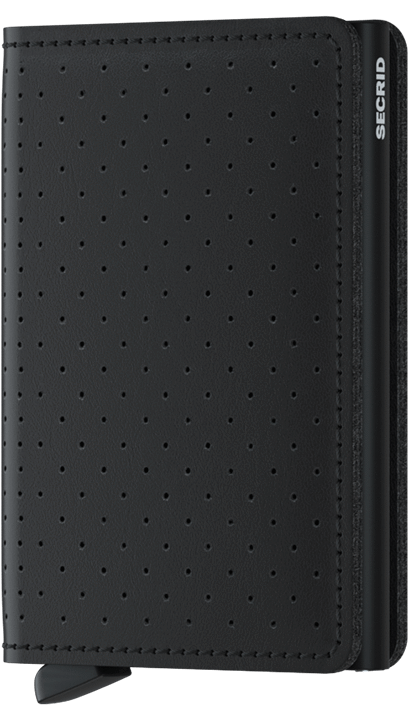 Secrid - Slim Wallet Perforated Black