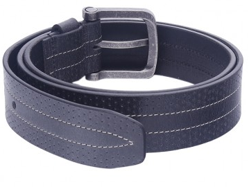 OHM Leather New York Sporty Antique Effect Casual Belt