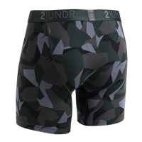 2UNDR Mens Luxury Underwear Swing Shift Boxer Briefs Forest Camo