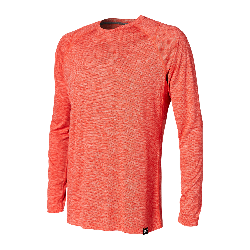 Saxx - AERATOR Long Sleeve / Flamingo Heather