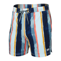 SAXX - Oh Buoy 2N1 Volley " 5" - H20 Stripe- Blue